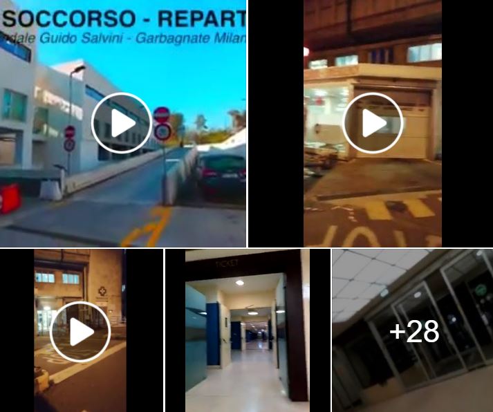 47 video di ospedali italiani nel periodo emergenziale