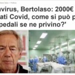Coronavirus, Bertolaso: 2000€ per ricoverati Covid, come si può pensare che ospedali se ne privino?