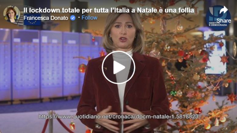 Il lockdown totale per tutta l’Italia a Natale è una follia