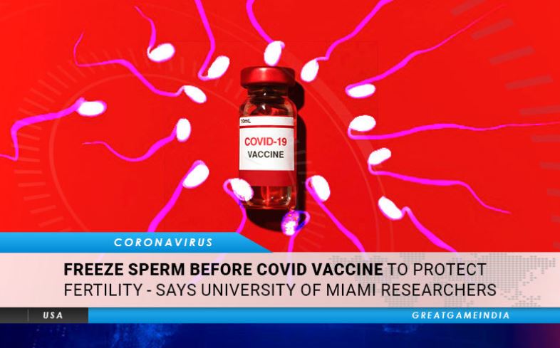 Ricercatori dell'Università di Miami: Congelare lo sperma prima del vaccino COVID per proteggere la fertilità