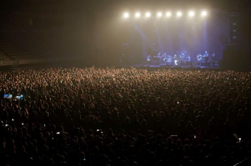 Spagna, esperimento riuscito in 5000 al primo concerto live (ANSA)