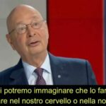 Klaus Schwab, fondatore del World Economic Forum: microchip impiantabili come pass per la salute globale