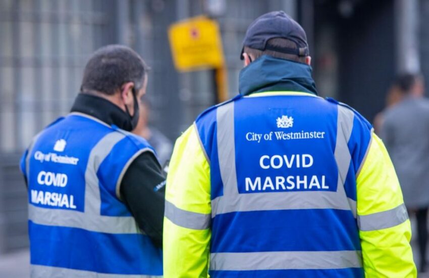 Inghilterra: a partire da luglio si apre alle domande per fare il “Covid marshall”