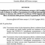 “Non discriminare i non vaccinati”/ Ue, rettifica al regolamento certificato Covid