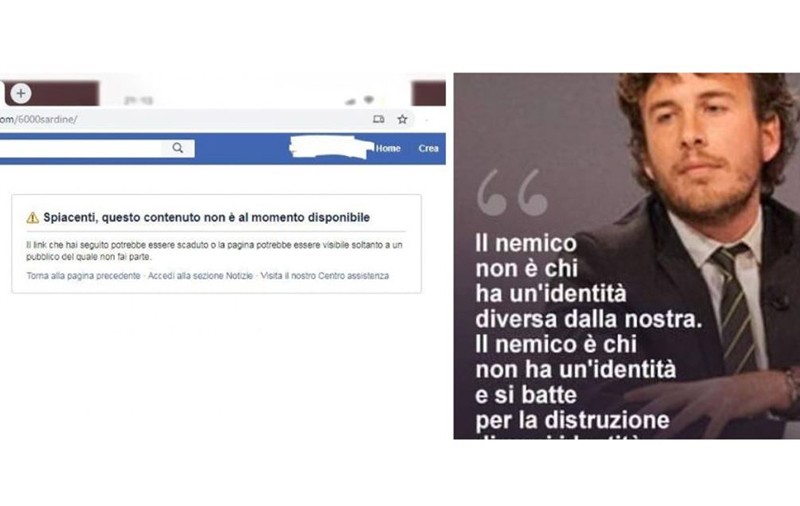 Facebook oscura la pagina di Diego Fusaro: aveva definito il green pass “infame tessera verde”