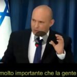 Bennett, primo ministro d'Israele : i non vaccinati non si ammalano perché si nascondono in casa