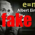 La formula E=mc2  inventata quattro anni prima della nascita di Albert Einstein dal fisico Samuel Tolver Preston