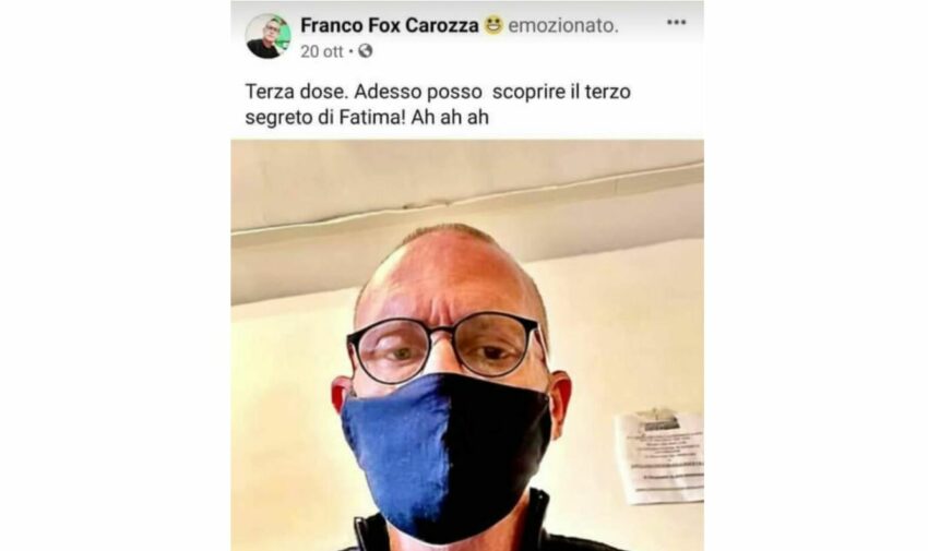 Caserta muore per un malore improvviso il dj Fox Francesco Carozza aveva fatto la terza dose a fine ottobre
