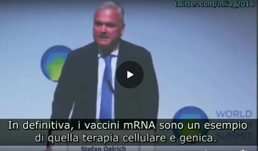 Dirigente Bayer: gli mRNA sono terapie geniche senza la pandemia, nessuno sarebbe stato disposto a farseli iniettare