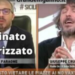 Faraone terrorizzato nonostante completamente vaccinato "questi ci contagiano io non voglio essere contagiato"