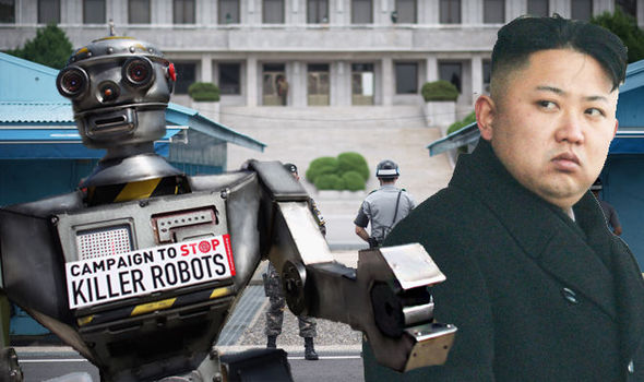 L’ascesa dei ROBOTS KILLER : le macchine armate inglesi “potrebbero sorvegliare il confine della Corea del Nord”