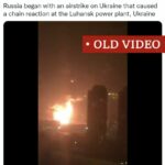Attacco russo su una centrale, ma è  un video di un incidente in Cina del 2015