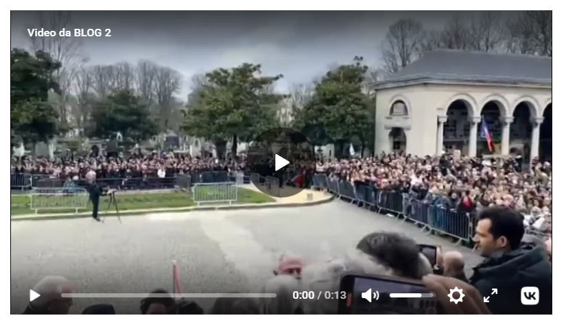 Migliaia di persone al funerale di Luc Montagnier per porgergli l’ultimo saluto.