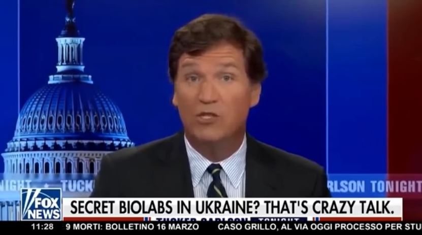 Fox News rompe il silenzio: In Ucraina pericolosi laboratori che lavoravano su “armi biologiche”