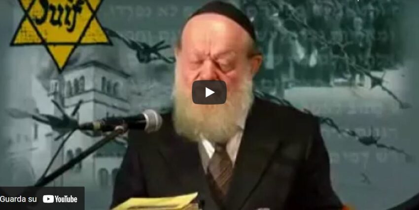 Le sconcertanti parole del Rabbino Yosef Tzvi Ben Porat: “Ecco perché Hitler odiava gli ebrei”