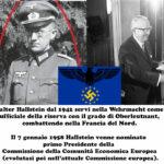 Da nazista a primo presidente della della commissione europea