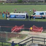 Colto da malore durante la partita: soccorso massaggiatore della Battipagliese