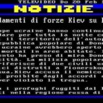 Televideo Rai e ANSA parlano dei bombardamenti di Kiev su Donetsk prima che Putin iniziasse l'operazione speciale