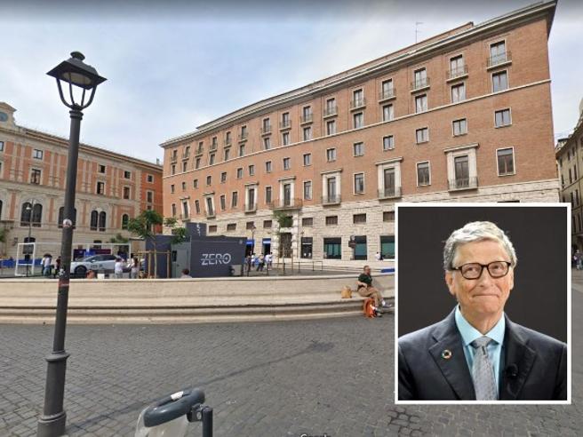 Bill Gates compra lo storico Palazzo Marini a Roma
