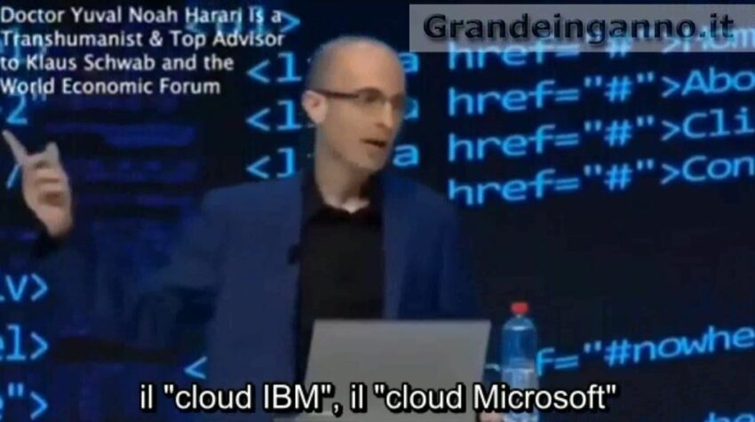 Harari: E’ finito il libero arbitrio, il cervello sarà collegato al Cloud e tutto sarà monitorato da un élite