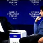 Klaus Schwab al co-fondatore di Google Sergej Brin: entro 10 anni tutti avremo un chip impiantato nel cervello.