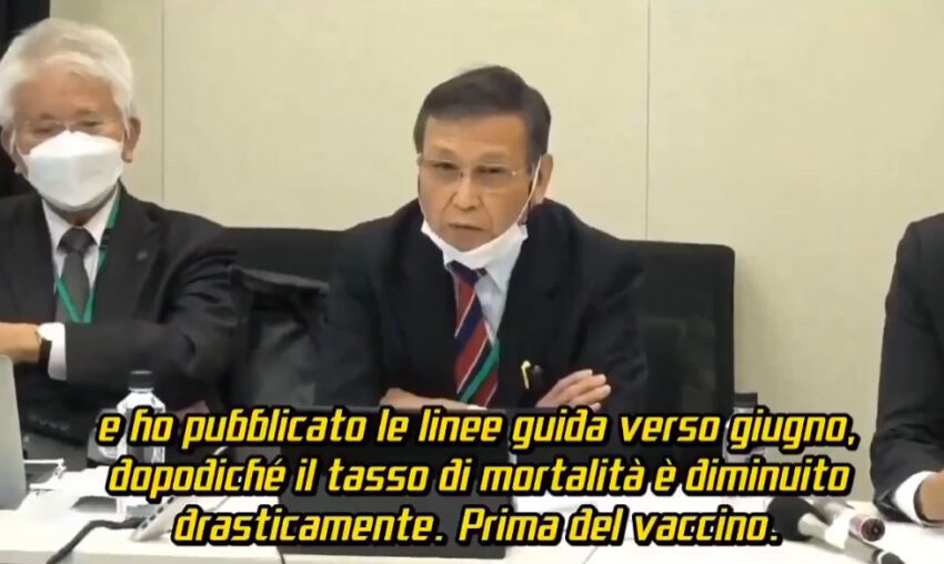 Dottor Masanori Fukushima, professore emerito all’Università di Kyoto: “Il danno causato dai vaccini è ormai un problema mondiale”