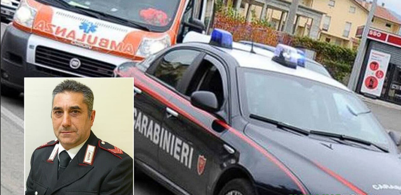 Tragedia atroce, carabiniere 58enne stroncato da un malore improvviso