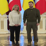 Meloni a Zelensky: "Con l'Ucraina fino alla fine"