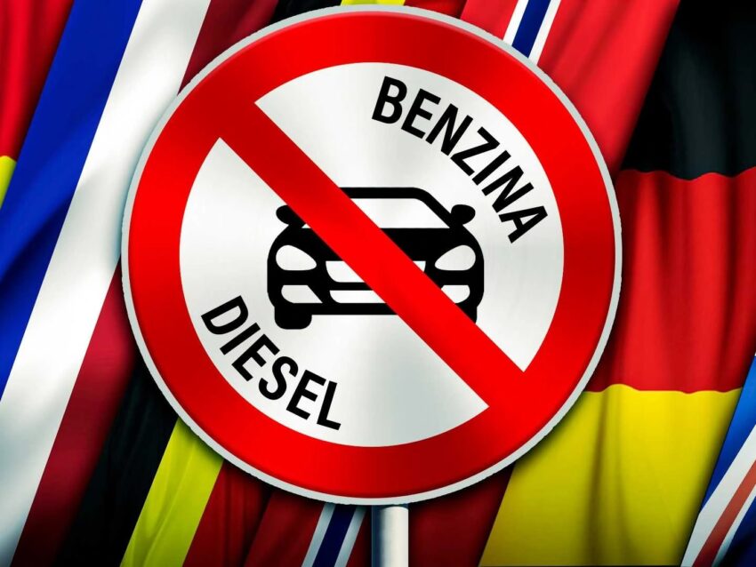 Parlamento europeo: Stop alle auto a benzina e diesel dal 2035