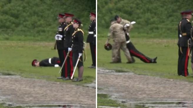 Militare ha un malore improvviso a Cardiff durante la cerimonia di incoronazione di re Carlo III