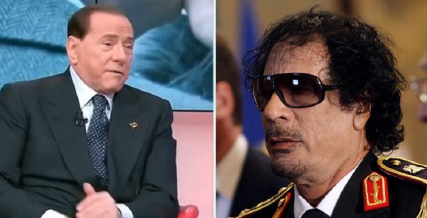Berlusconi : Gheddafi dava Benzina e appartamenti gratis ai libici, in Libia lo amavano tutti