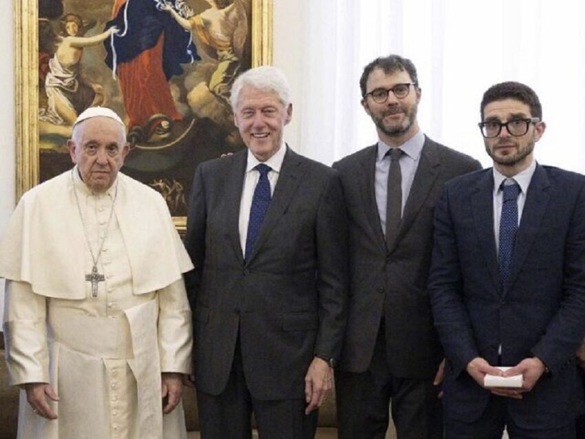 Vaticano: incontro “segreto” tra il Papa, Bill Clinton e il figlio di George Soros 