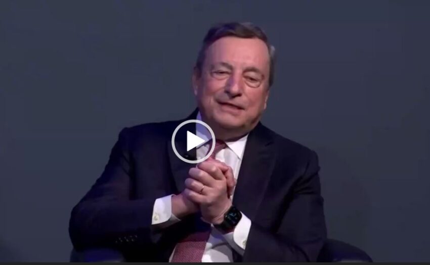 Draghi: Sono stato parte della recita dei potenti 