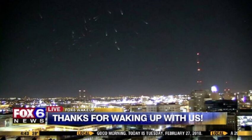 Flotta di Ufo in diretta Tv sopra i cieli degli Stati Uniti, ma l’emittente smentisce: erano gabbiani