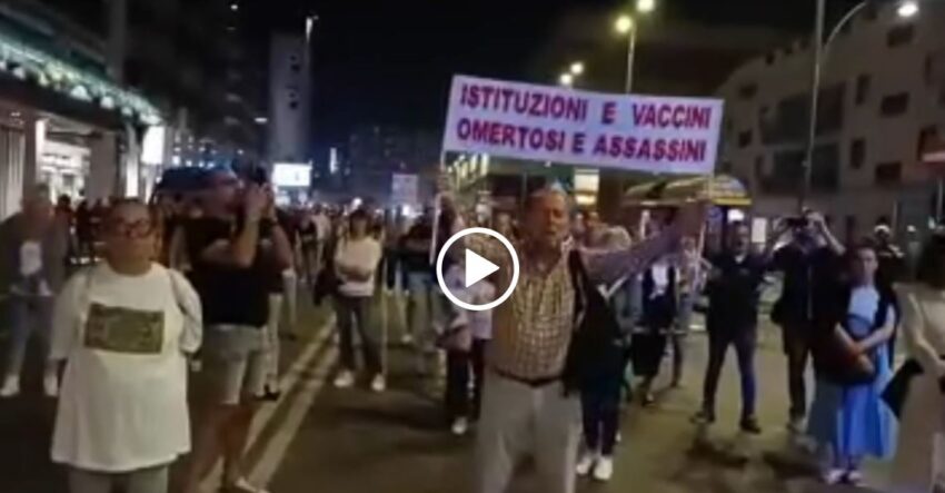 Vaccini, Mestre bloccata da protesta: Vogliamo la verità!
