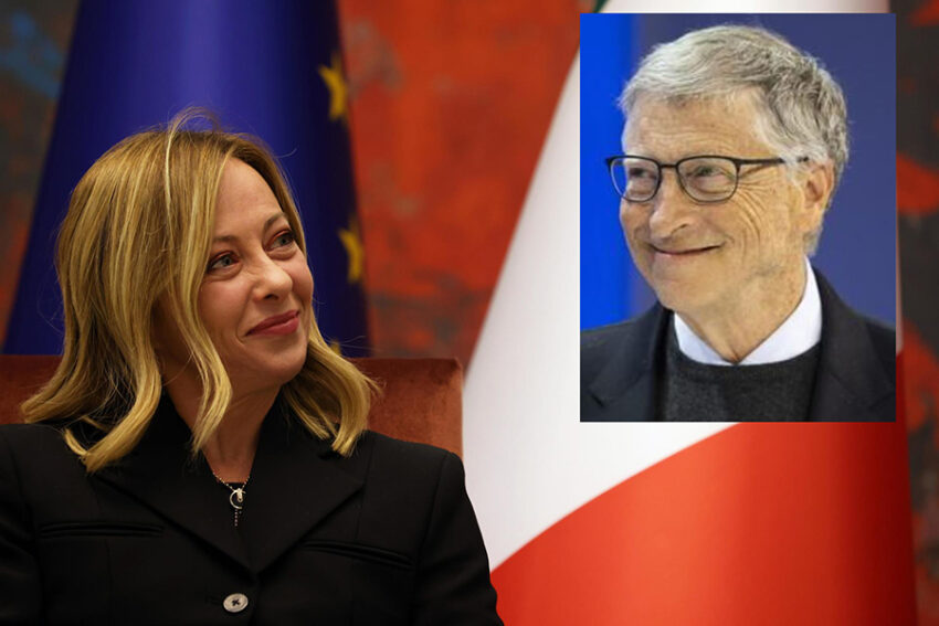 Giorgia Meloni riceve Bill Gates: l’importanza, secondo Bill Gates, è che l’IA sia nelle “mani giuste”