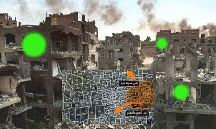 Bombardamenti israeliani su Gaza, decisi da un software di IA denominato “Il Vangelo”, che genera 100 obbiettivi al giorno e autorizza uccisioni di sospetti.