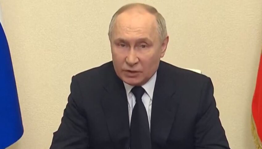 Putin promette giustizia: “Identificheremo e puniremo i responsabili dell’attacco terroristico, chiunque siano”
