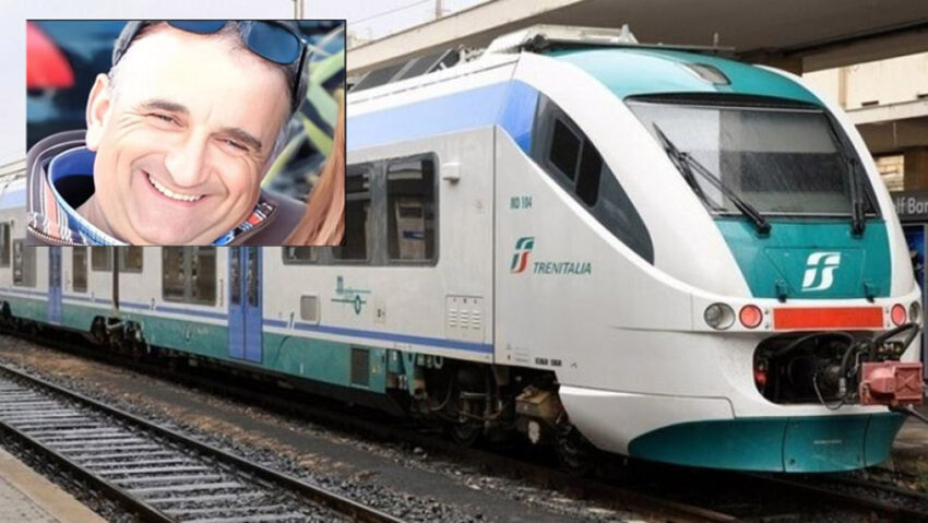Macchinista ferma il treno poco prima di morire stroncato da un malore improvviso sul treno Pescara-Sulmona.