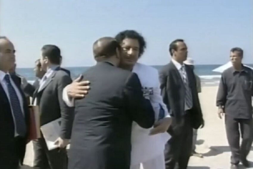 Gheddafi: Il tradimento di Berlusconi