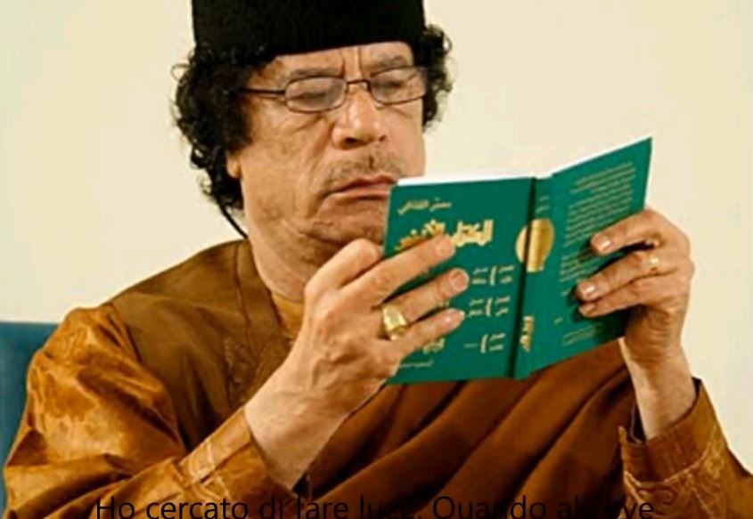 Il testamento di Muammar Gheddafi – letto da Joe Fallisi