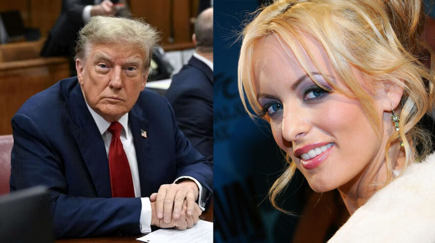 Donald Trump, il primo presidente nella storia americana a essere condannato in un processo penale.