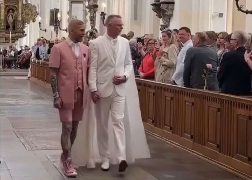 Il matrimonio di Rickard e Anders Söderberg: una parodia teatrale