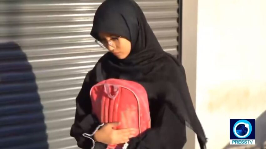 Commemorazione all’Università Sharif in memoria del leader Ali Khamenei e delle 168 bambine uccise dalle forze statunitensi-israeliane