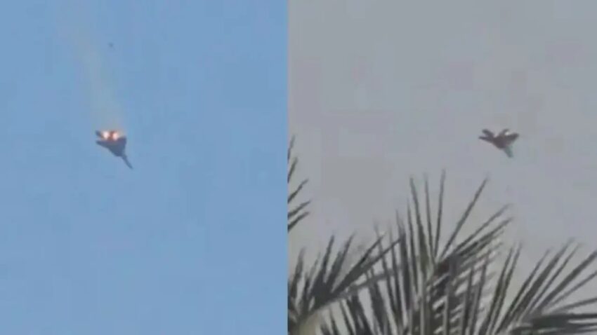 Tre caccia F‑15 statunitensi abbattuti dal fuoco amico sopra il Kuwait.